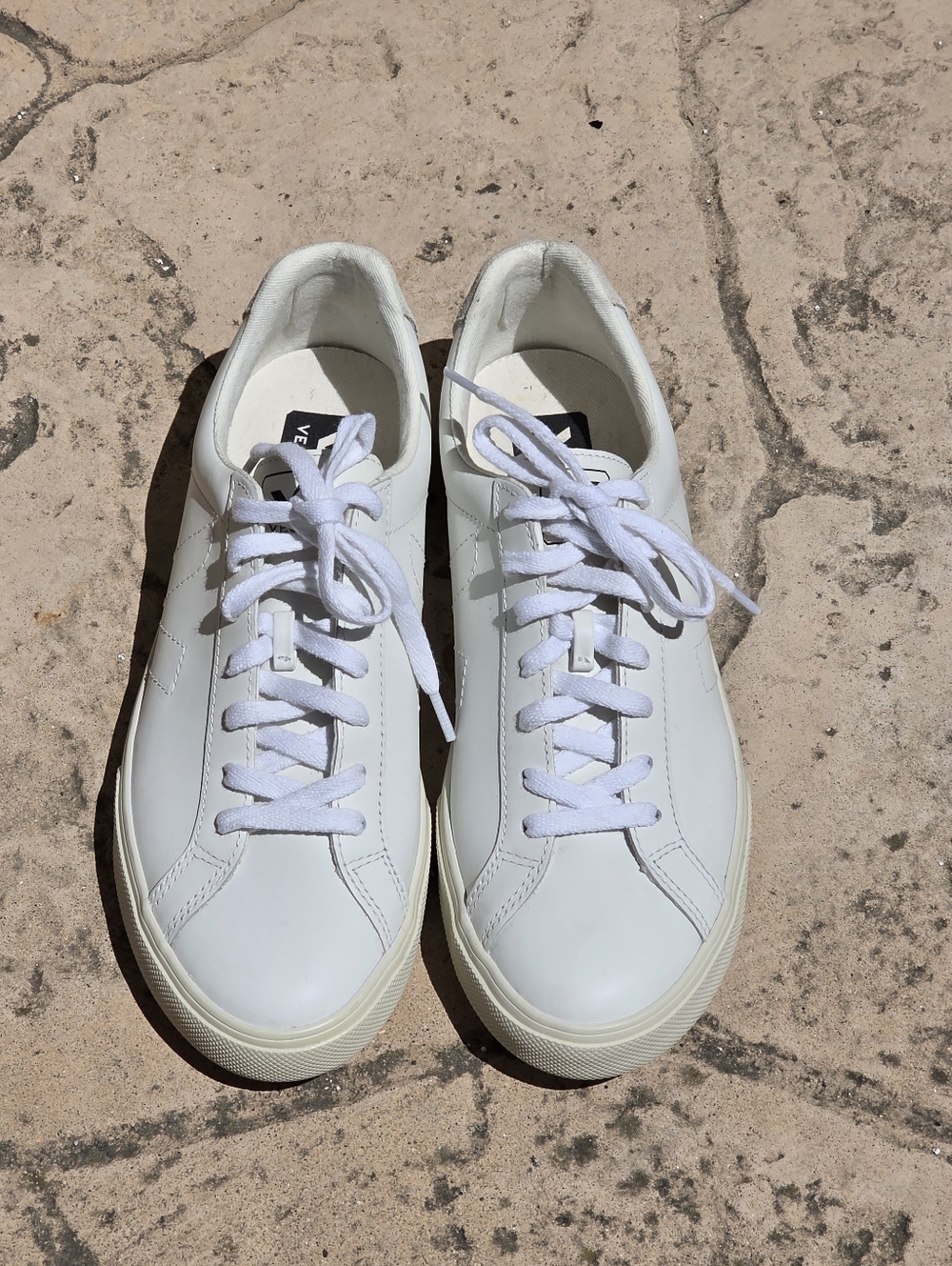 Veja Esplar White Low-Top Sneakers by VEJA